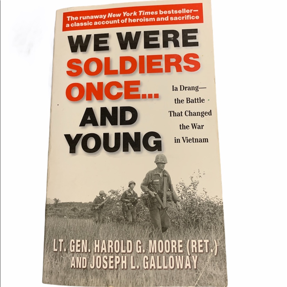 3/$15 Military We Were Soldiers Novel